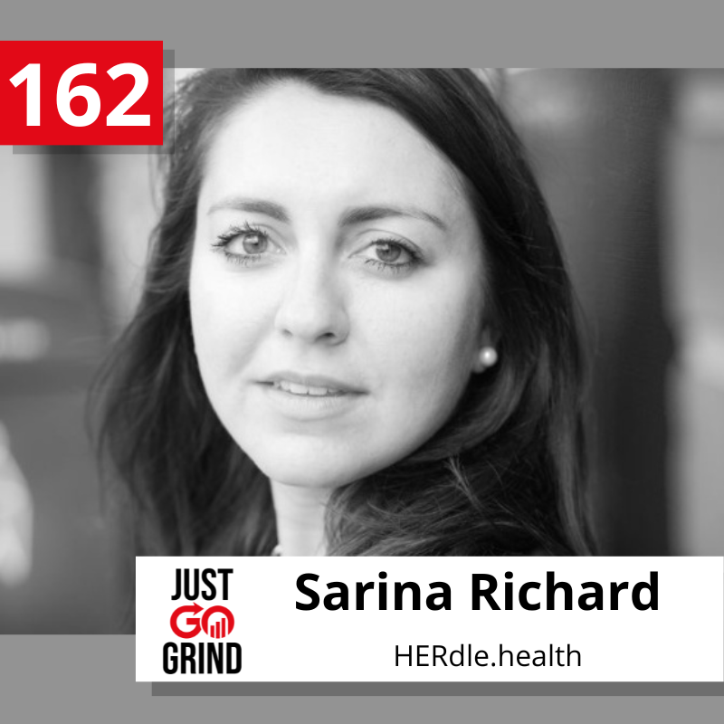 #162: Sarina Richard, Founder and CEO of HERdle.health, on Deciding Between For-Profit and Non-Profit, How to Be Resourceful While Bootstrapping, and Creating an Organic Community